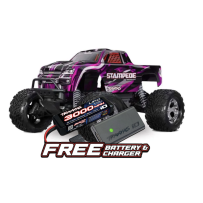 Traxxas Stampede HD BL-2S 1:10 Electric 2WD RTR Monster Truck - Pink TRX36354-4PINK