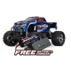Traxxas Stampede HD BL-2S 1:10 monster truck eléctrico 2WD RTR azul TRX36354-4BLUE