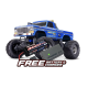 Traxxas Bigfoot HD BL-2S 1:10 monster truck eléctrico 2WD RTR azul TRX36334-4R5