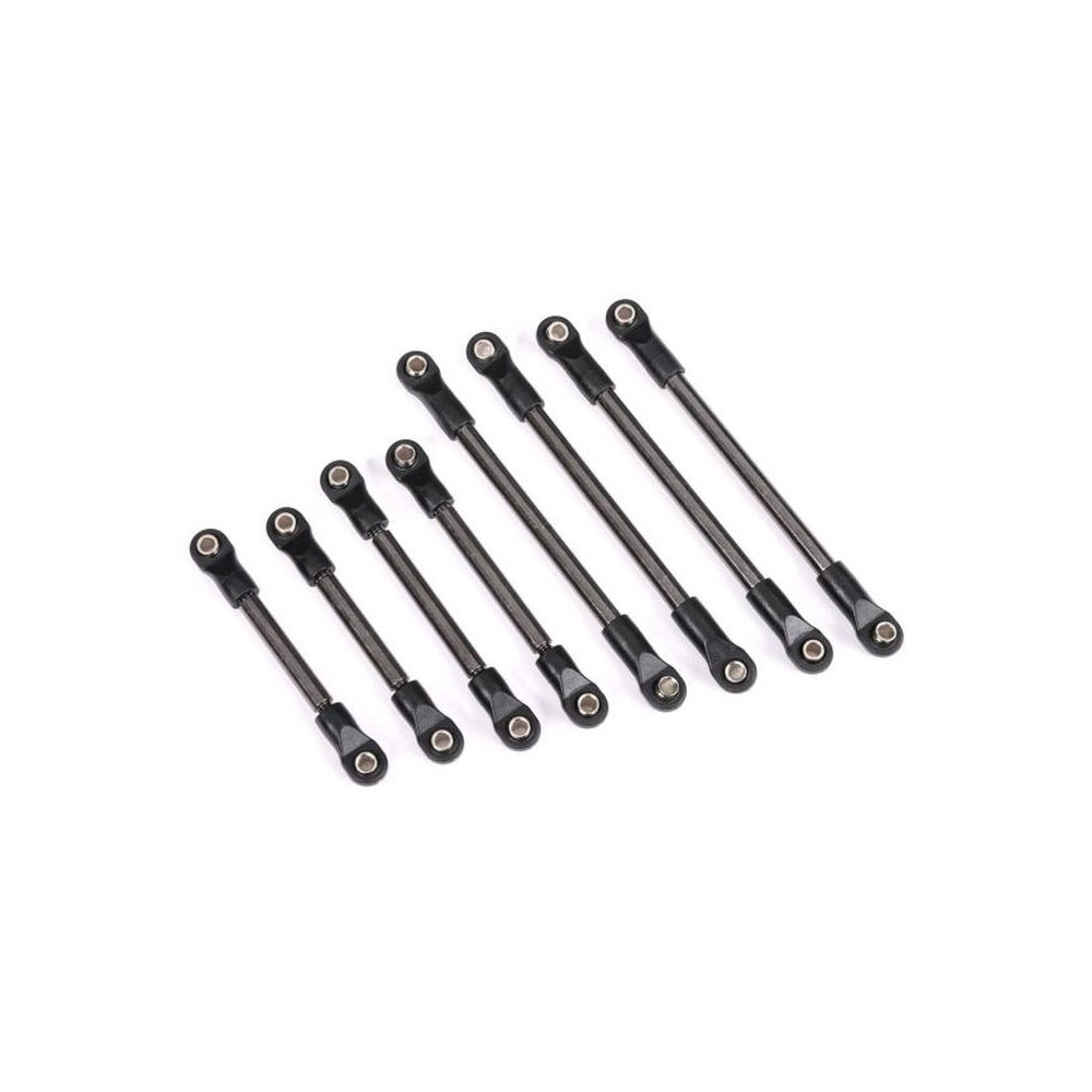 Conjunto varillas suspensión acero Traxxas TRX9849 Conjunto varillas suspensión acero Traxxas TRX9849