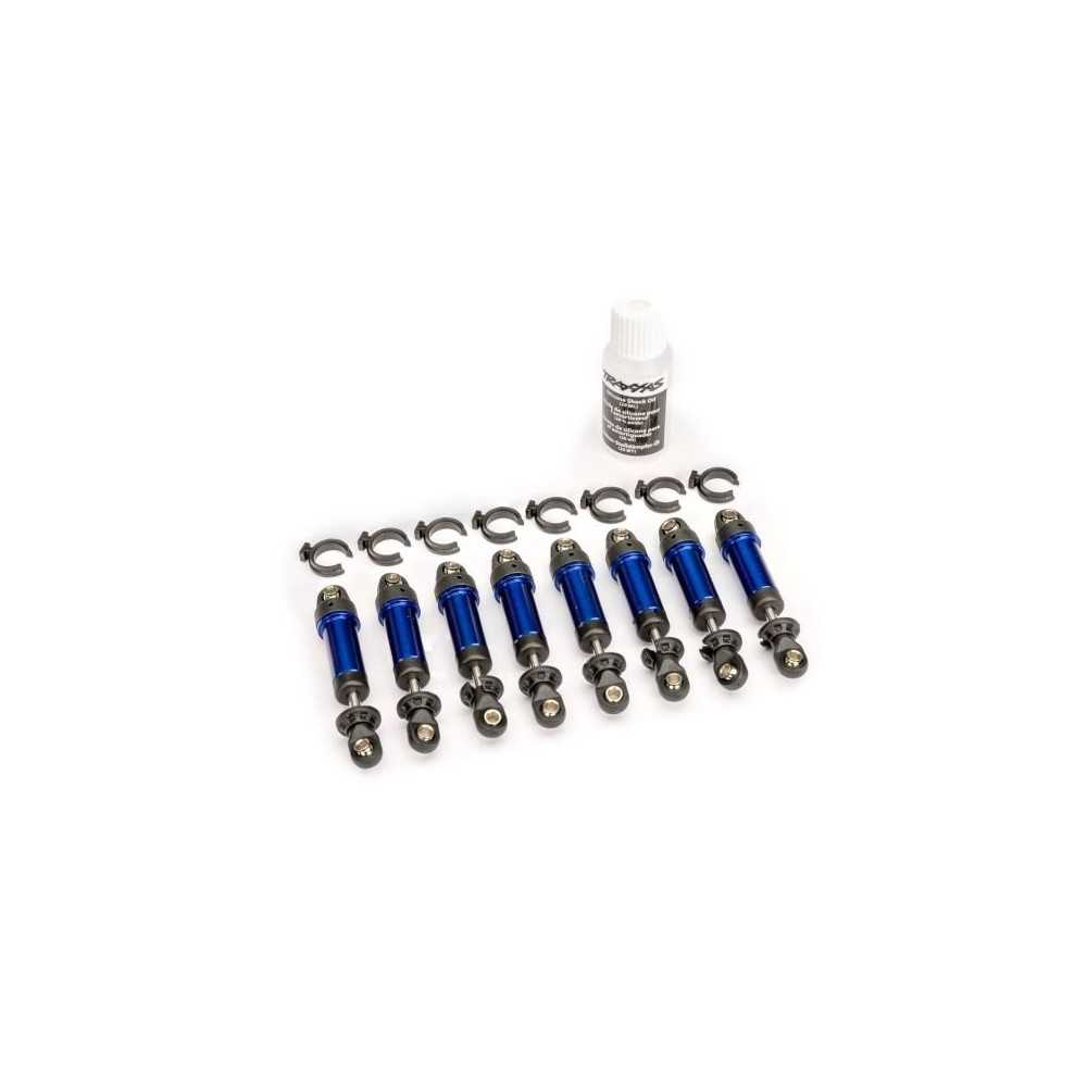 Traxxas Shocks gtm 6061-t6 aluminum (blue-anodized) (fully assembled w o) TRX9864-BLUE