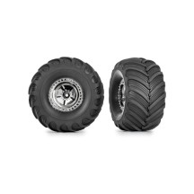 Ruedas neumáticos cromo terra groove 3.0x1.0 Traxxas