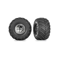 Ruedas neumáticos cromo terra groove 3.0x1.0 Traxxas
