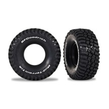 Traxxas Tires bfgoodrich mud-terrain T/A km3 2.4x1.0 (2) TRX9868