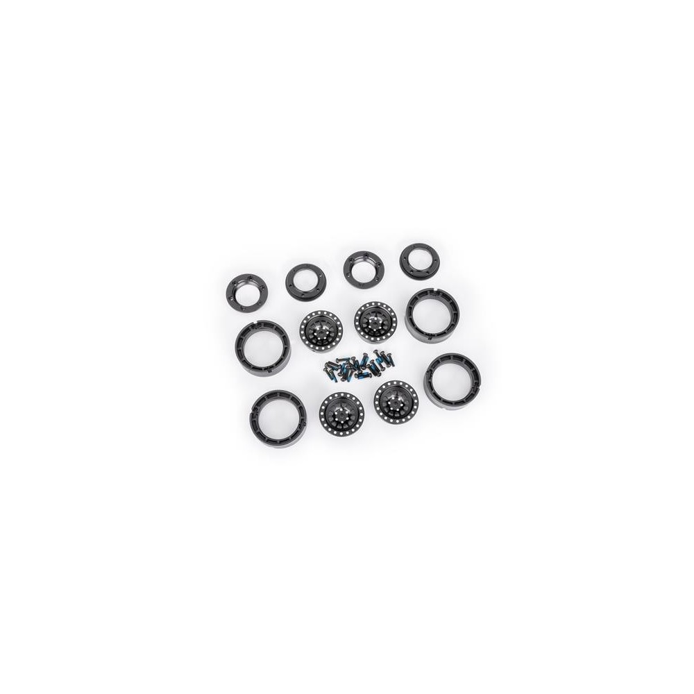 Llantas aluminio Traxxas 1.0 negro TRX9881-BLK Llantas aluminio Traxxas 1.0 negro TRX9881-BLK