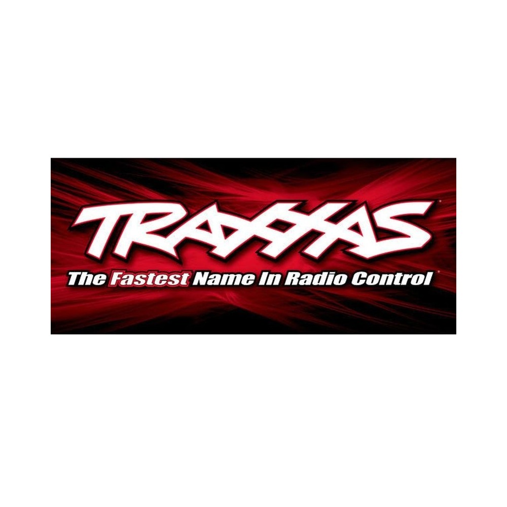 Banner de competición Traxxas Racing rojo y negro 90×210 cm TRX9909 Banner de competición Traxxas Racing rojo y negro 90×210 cm TRX9909