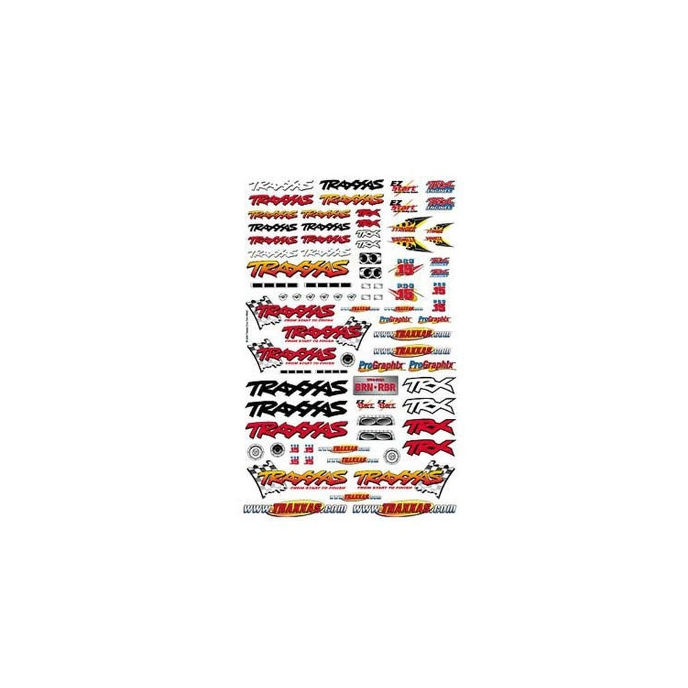 Set de adhesivos Traxxas Team Racing TRX9950