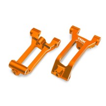 Soporte de mangueta delantero aluminio naranja izquierdo Traxxas TRX10932-ORNG