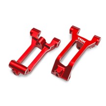 Traxxas Caster blocks (c-hubs) 6061-t6 aluminum (red-anodized) left right TRX10932-RED