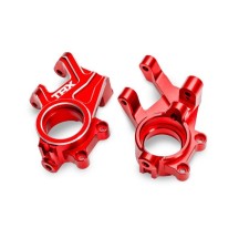 Manguetas Traxxas 6061-T6 aluminio rojo (izquierda y derecha) – TRX10936-RED