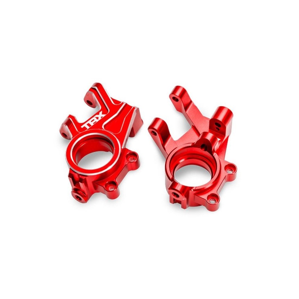 Manguetas Traxxas 6061-T6 aluminio rojo (izquierda y derecha) – TRX10936-RED Manguetas Traxxas 6061-T6 aluminio rojo (izquierda y derecha) – TRX10936-RED