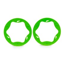 Anillos Beadlock traseros Traxxas TRX10948 verde