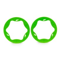 Anillos Beadlock traseros Traxxas TRX10948 verde