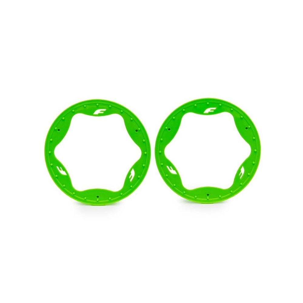 Anillos Beadlock traseros Traxxas TRX10948 verde Anillos Beadlock traseros Traxxas TRX10948 verde