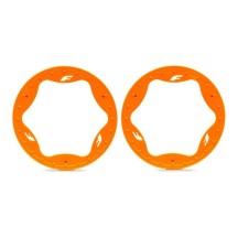 Anillos Beadlock traseros Traxxas TRX10948 naranja