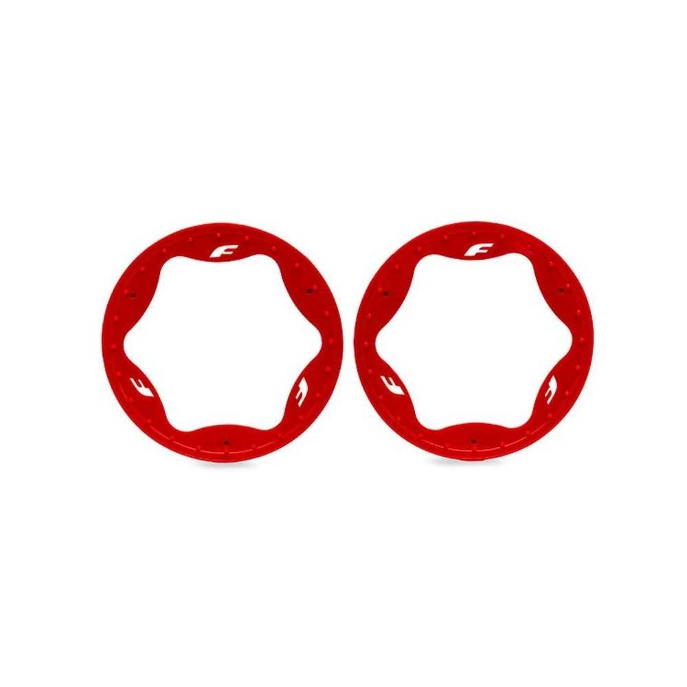 Traxxas Beadlock rings rear red (4.3) (2) TRX10948-RED Traxxas Beadlock rings rear red (4.3) (2) TRX10948-RED