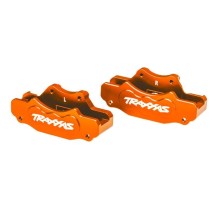 Pinzas de freno delanteras Traxxas 6061-T6 aluminio naranja (izquierda y derecha) – TRX10951-ORNG