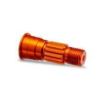 Eje de dirección delantero Traxxas aluminio 6061-T6 anodizado naranja TRX10953-ORNG