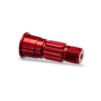 Eje dirección delantero Traxxas aluminio rojo TRX10953-RED