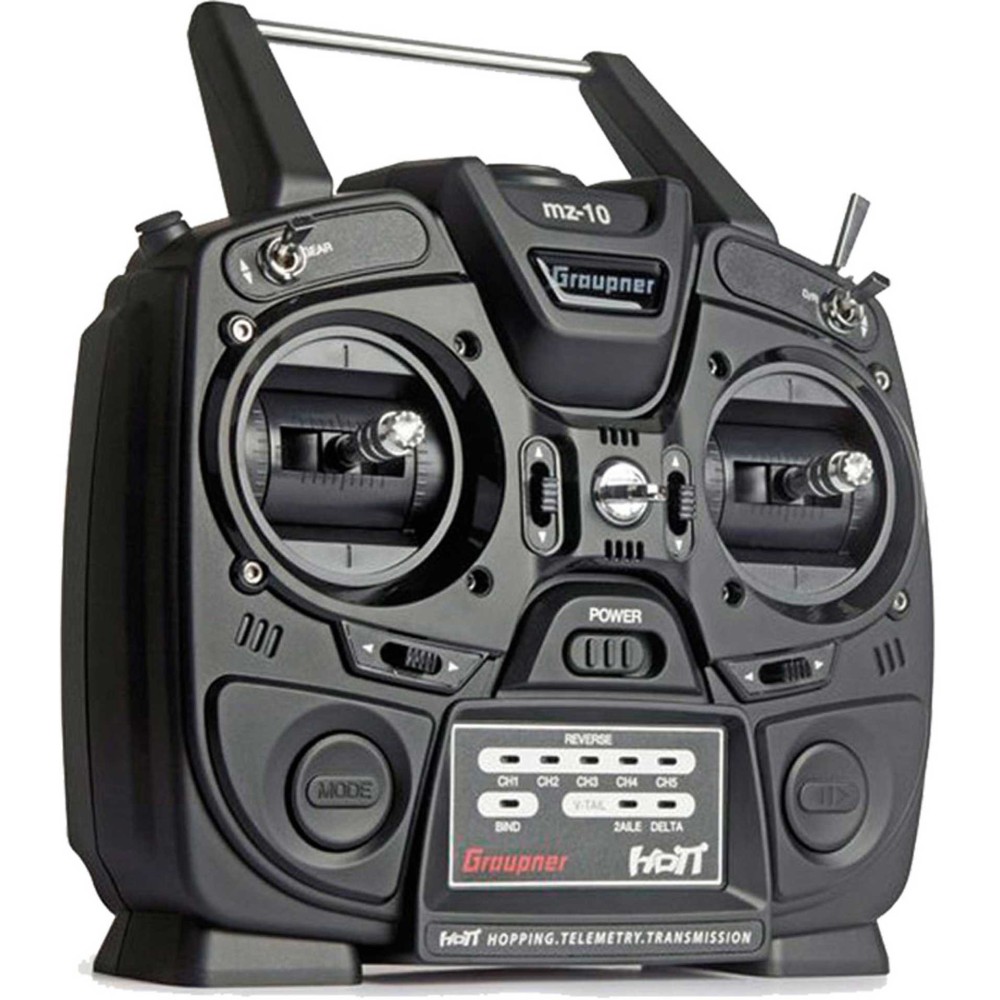 Graupner mz-10 transmitter - HoTT 2.4GHz remote control GRAS1042.77 Graupner mz-10 transmitter - HoTT 2.4GHz remote control GRAS1042.77