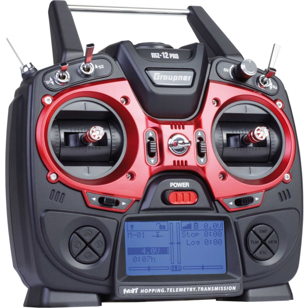 Graupner mz-12 PRO transmitter - HoTT 2.4GHz remote control GRAS1002.PRO.77 Graupner mz-12 PRO transmitter - HoTT 2.4GHz remote control GRAS1002.PRO.77