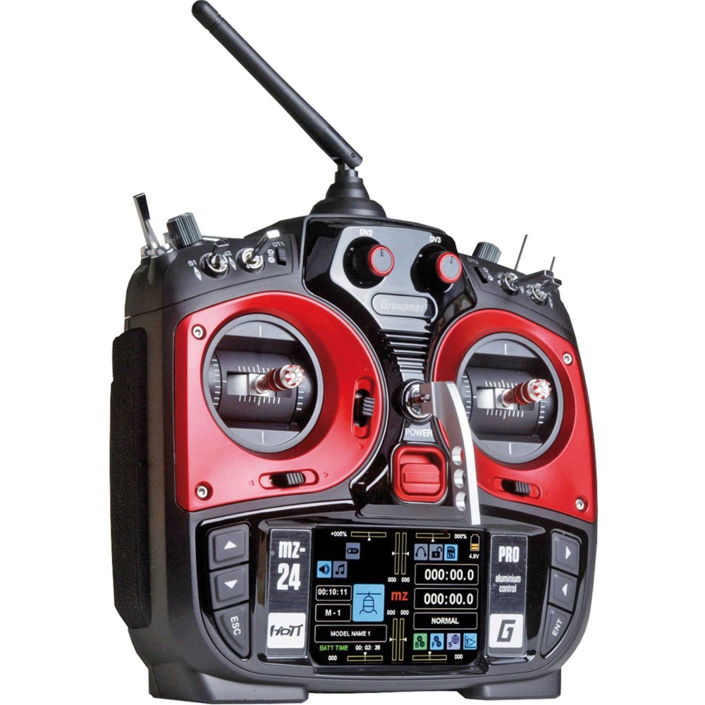Graupner mz-24 PRO transmitter - HoTT 2.4GHz remote control GRAS1006.PRO.77 Graupner mz-24 PRO transmitter - HoTT 2.4GHz remote control GRAS1006.PRO.77