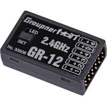 Graupner GR-12 HoTT - 2.4 GHz receiver GRA33506