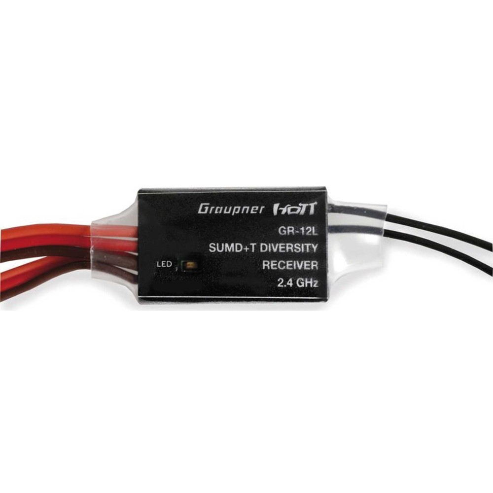 Graupner GR-12L SUMD+T 2 antennas 2.4 GHz receiver GRAS1051