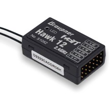 Graupner Hawk 12 HoTT - 2.4 GHz receiver GRAS1052