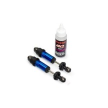 Traxxas Shocks gt-maxx front aluminum blue-anodized (fully assembled w o) TRX10961-BLUE