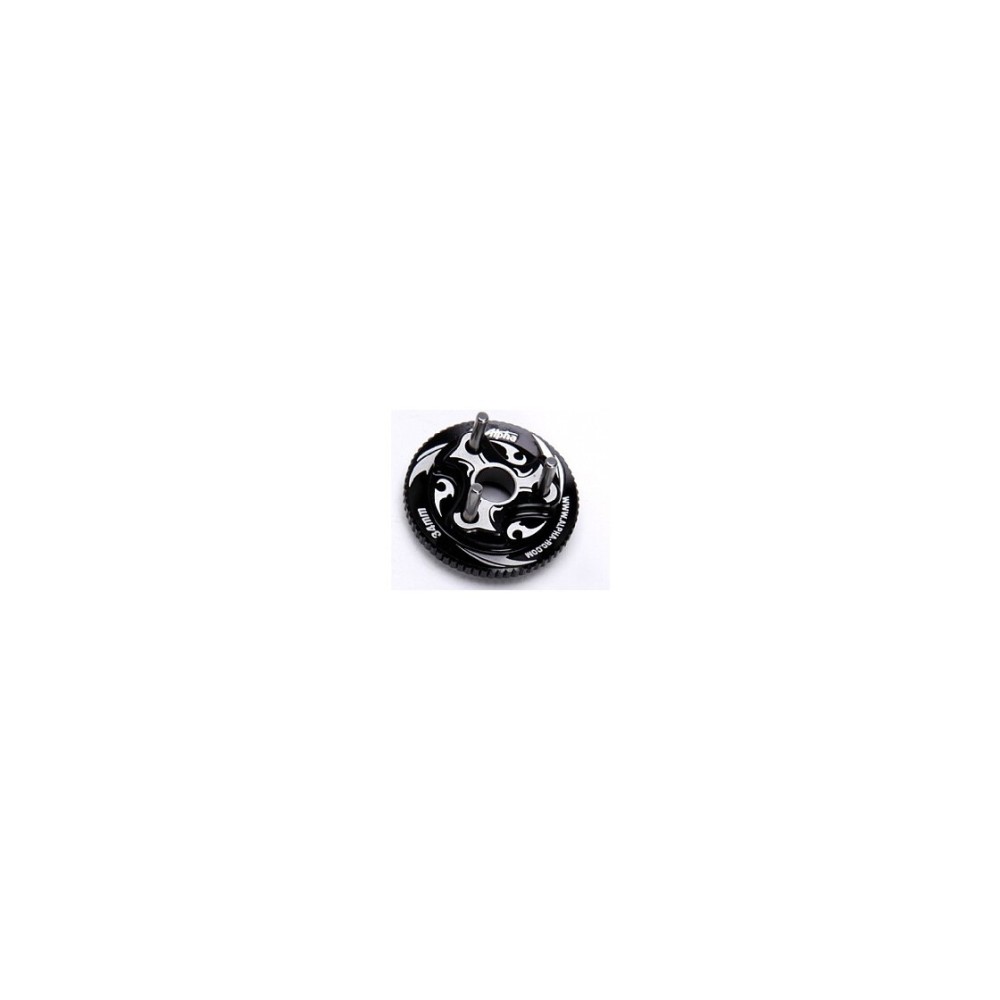 Alpha Plus Alpha Flywheel 34mm (black) E58-BUB2134 Alpha Plus Alpha Flywheel 34mm (black) E58-BUB2134