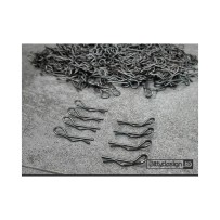 Bittydesign Body Clips Kit&nbsp;8pcs Black BDBC-8BK