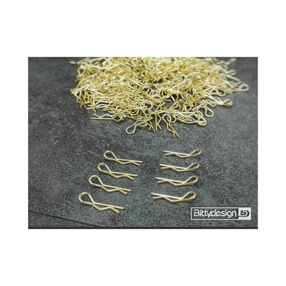 Bittydesign Body Clips Kit&nbsp;8pcs Gold BDBC-8GO