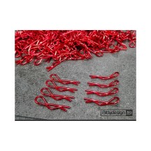 Bittydesign Body Clips Kit&nbsp;8pcs Red BDBC-8R