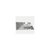 Bittydesign Onroad Decal Sheet 21.5x14.3cm BDDS-215143