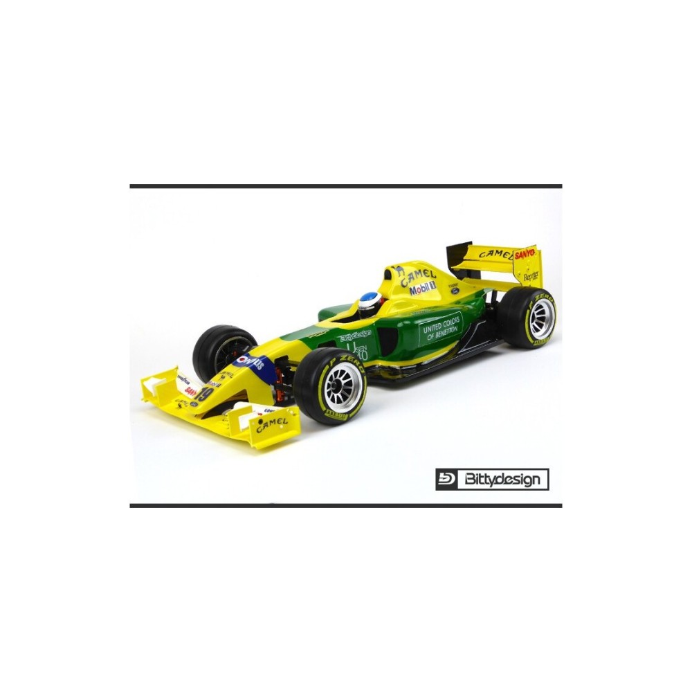 Bittydesign TYPE-6C 1/10 Formula Body BDF1-T6C Bittydesign TYPE-6C 1/10 Formula Body BDF1-T6C