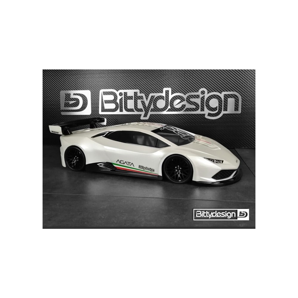 Bittydesign AGATA 1/10 GT clear body 190mm BDGT-190AGT Bittydesign AGATA 1/10 GT clear body 190mm BDGT-190AGT