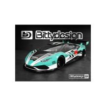 Bittydesign AGATA&nbsp;1/10 GT clear body 190mm BDGT-190AGT