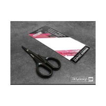 Bittydesign CURVED&nbsp;Tip Polycarbonate Scissors BDSS-37855-C
