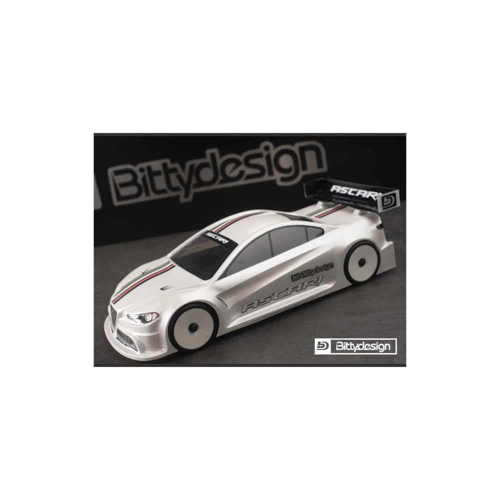 Bittydesign Ascari 190mm TC Lightweight Body BDTC-190ASC Bittydesign Ascari 190mm TC Lightweight Body BDTC-190ASC