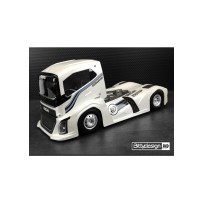 Bittydesign Iron 1/10 Truck Body Clear BDTRK-190IRO