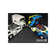 Bittydesign Iron 1/10 Truck Body Clear BDTRK-190IRO