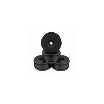DE Racing Speedline Plus 1/8 Buggy Wheels (4pcs/Black) DER-PSB-8B