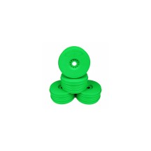 DE Racing Speedline Plus 1/8 Buggy Wheels (4pcs/Green) DER-PSB-8G