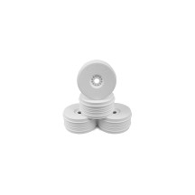 DE Racing Speedline Plus 1/8 Buggy Wheels (4pcs/White) DER-PSB-8W