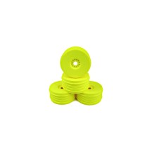 DE Racing Speedline Plus 1/8 Buggy Wheels (4pcs/Yellow) DER-PSB-8Y
