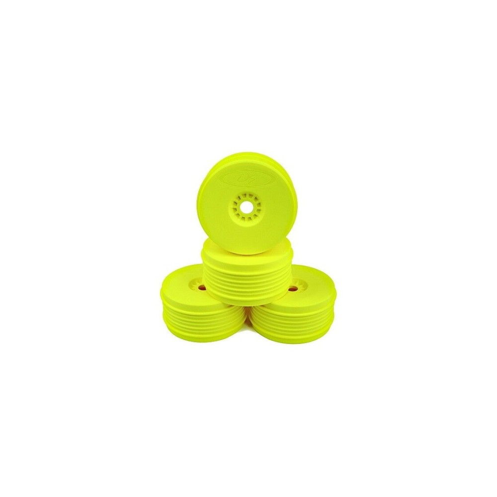 DE Racing Speedline Plus 1/8 Buggy Wheels (4pcs/Yellow) DER-PSB-8Y DE Racing Speedline Plus 1/8 Buggy Wheels (4pcs/Yellow) DER-PSB-8Y