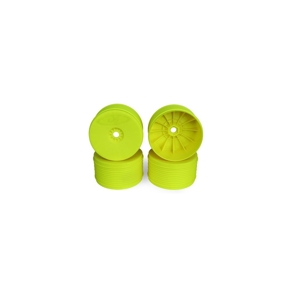 DE Racing Speedline Plus 1/8 Truck Wheels (4pcs/Yellow) DER-PT4-8Y DE Racing Speedline Plus 1/8 Truck Wheels (4pcs/Yellow) DER-PT4-8Y