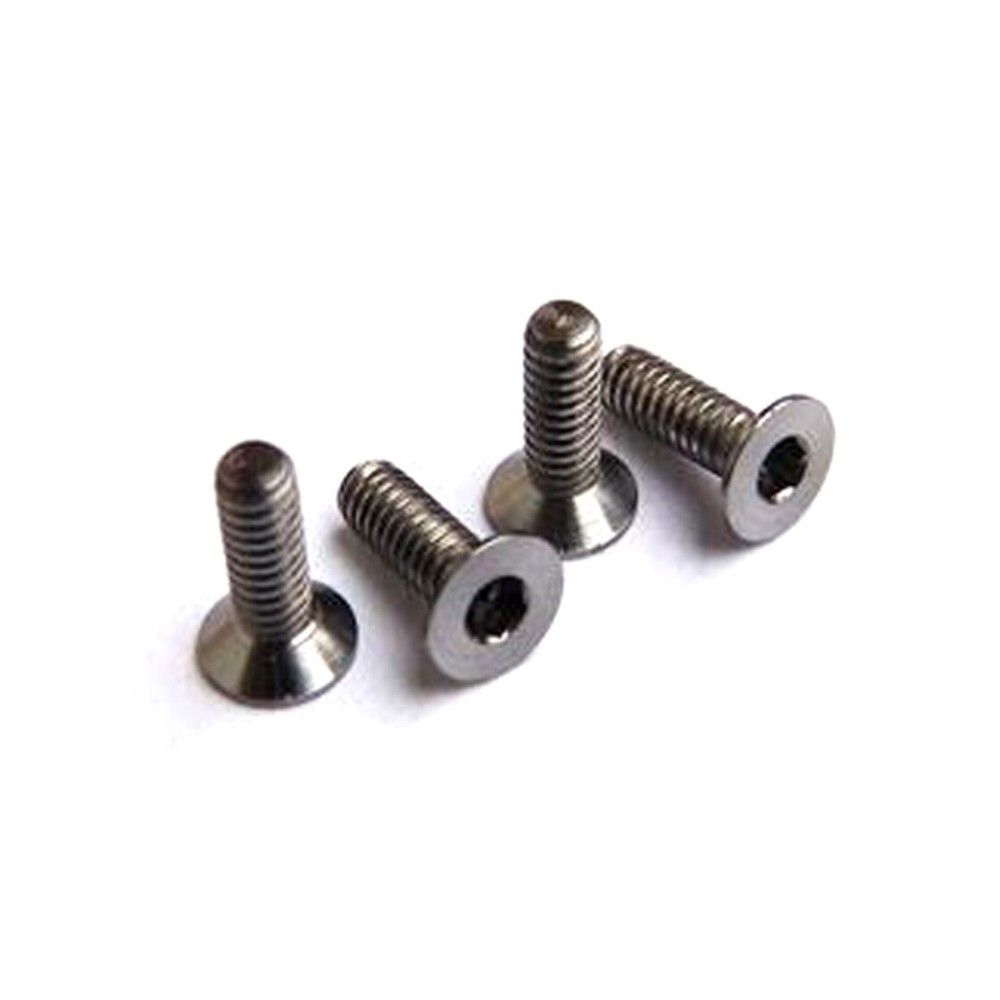 Hiro Seiko Titan64 Hex Socket Flat Head Screw M2x8 (4pcs) HS-48020