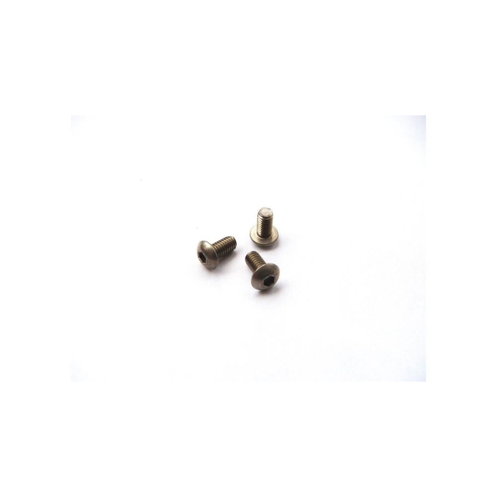 Hiro Seiko Titanium Hex Socket Button Head Screw M4x8 HS-48053 Hiro Seiko Titanium Hex Socket Button Head Screw M4x8 HS-48053
